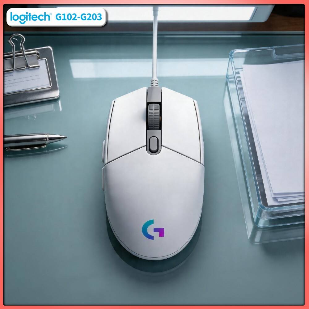 Esports Gaming Tournaments - Logitech G102 Kabelgebundene Gaming-Maus, HERO 8000
