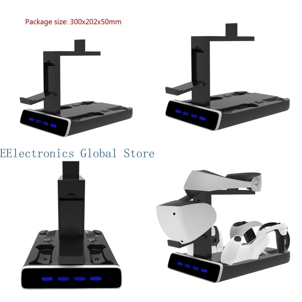 Controller Charging Stand - 462B Tragbare Ladestation, Controller-Ladestation mit Headset-Display-Ständer,