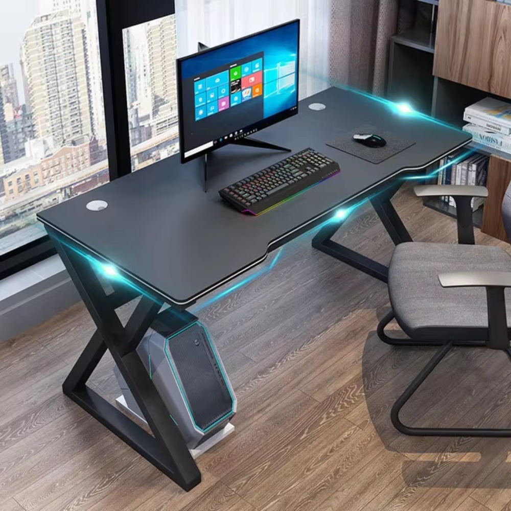 Esports Gaming Furniture - E-Sport Gaming-Schreibtisch, Computer-Desktop-Tisch, Einfacher Moderner Schreibtisch