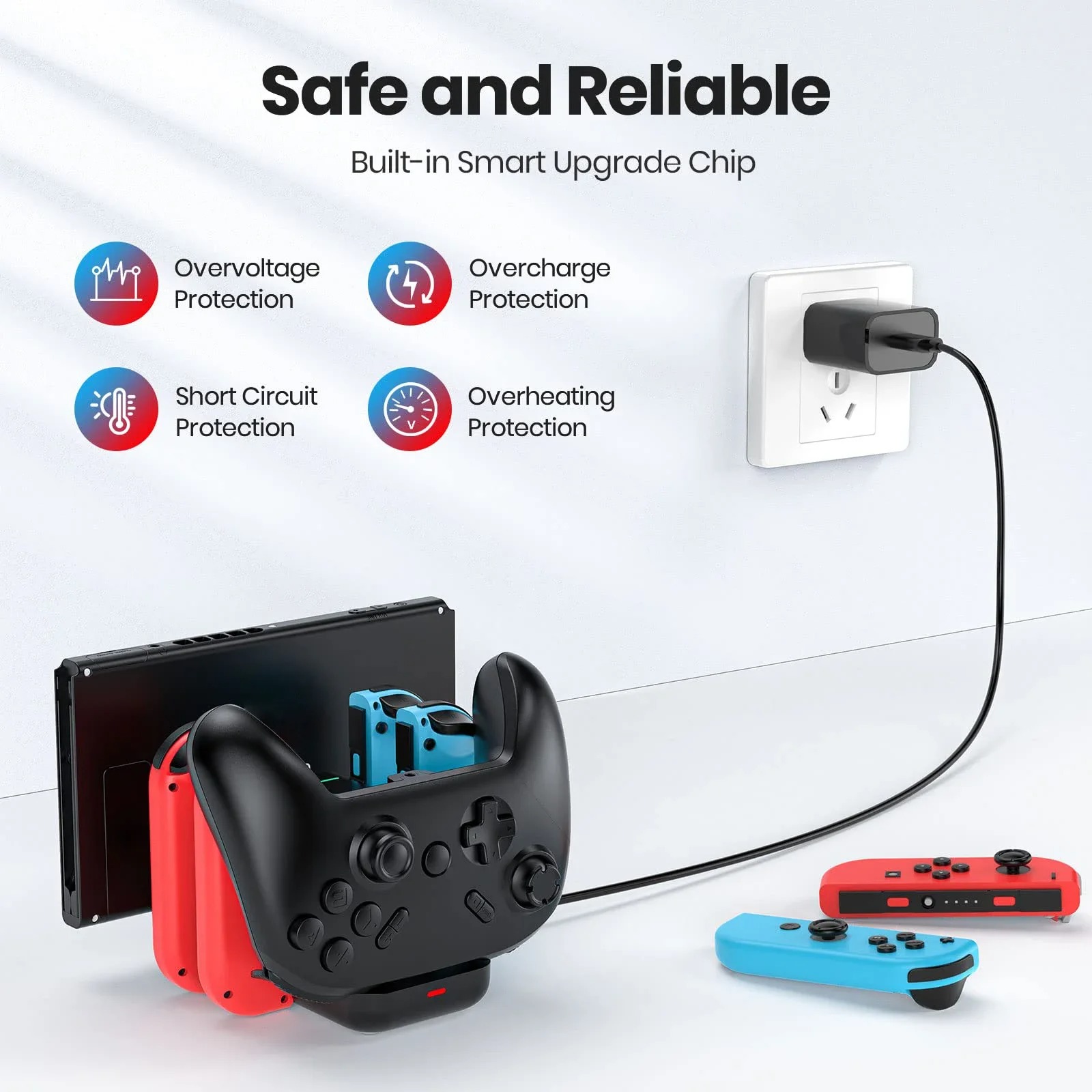 6-in-1-Ladestation für Nintend – Controller Charging Stand Bewertung und Preis