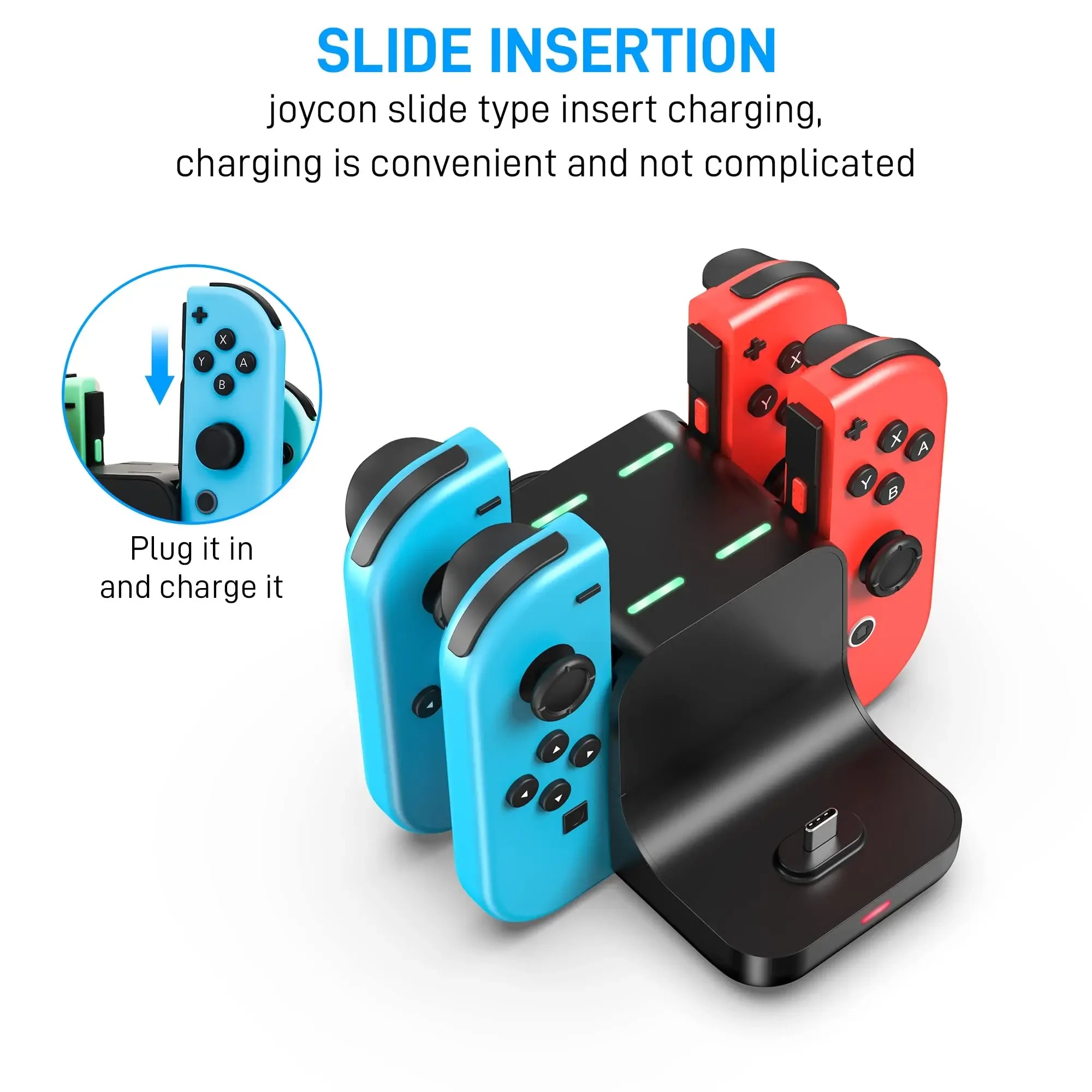 6-in-1-Ladestation für Nintend – Controller Charging Stand Bewertung und Preis