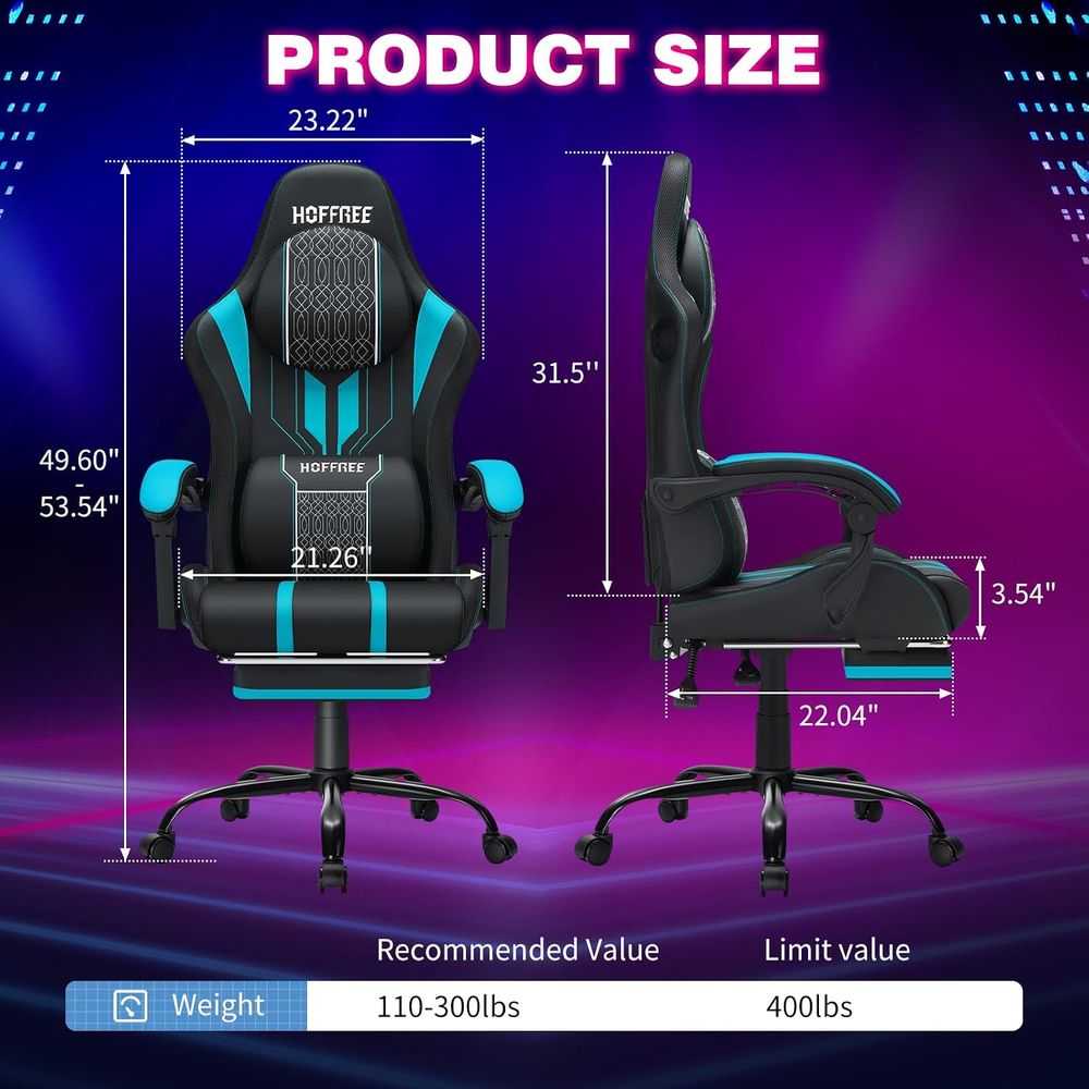 Gaming-Stuhl mit LED-Beleuchtu – Rgb Gaming Chair Bewertung und Preis