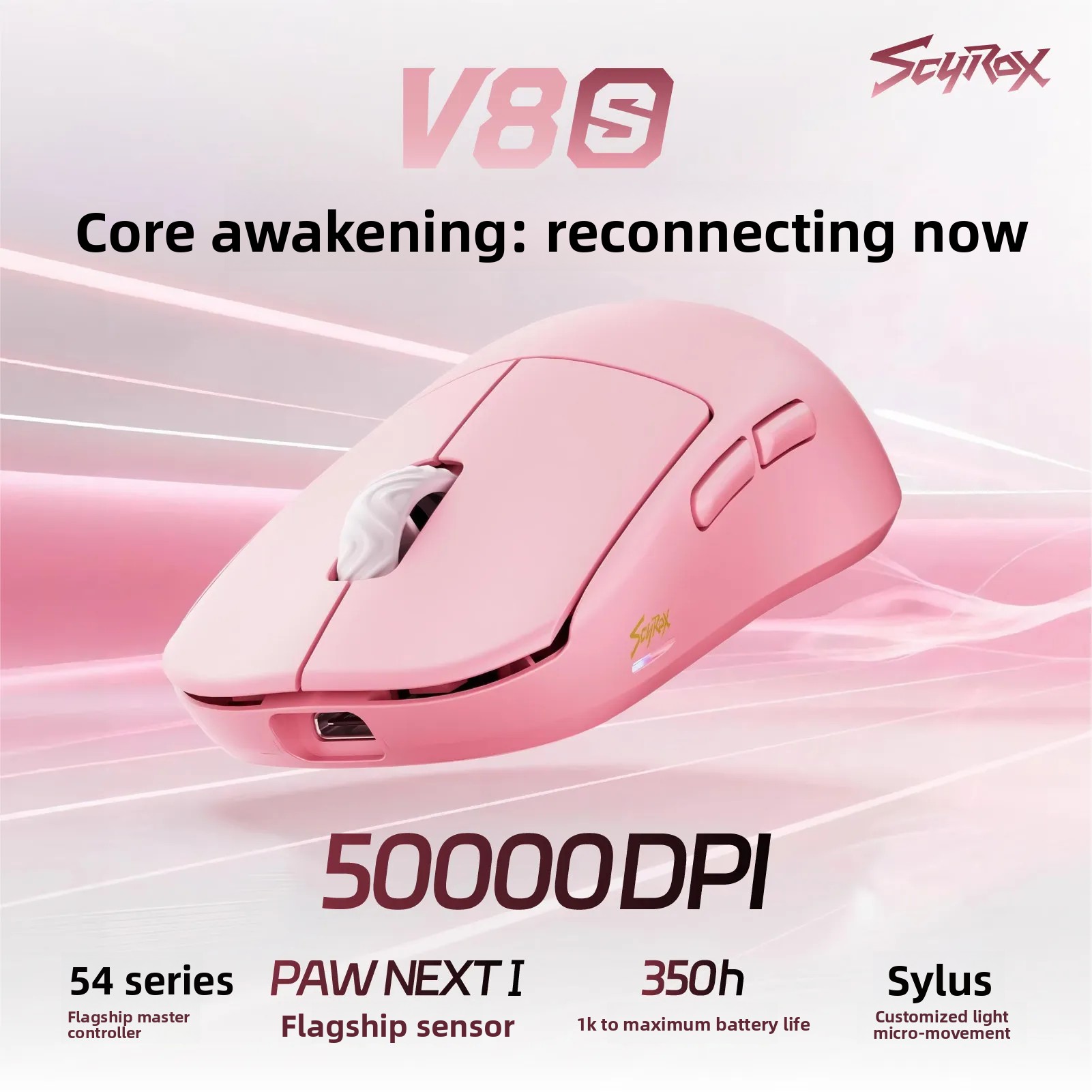 Scyrox V8s V6s Leichte Kabello – Esports Gaming Mouse Bewertung und Preis