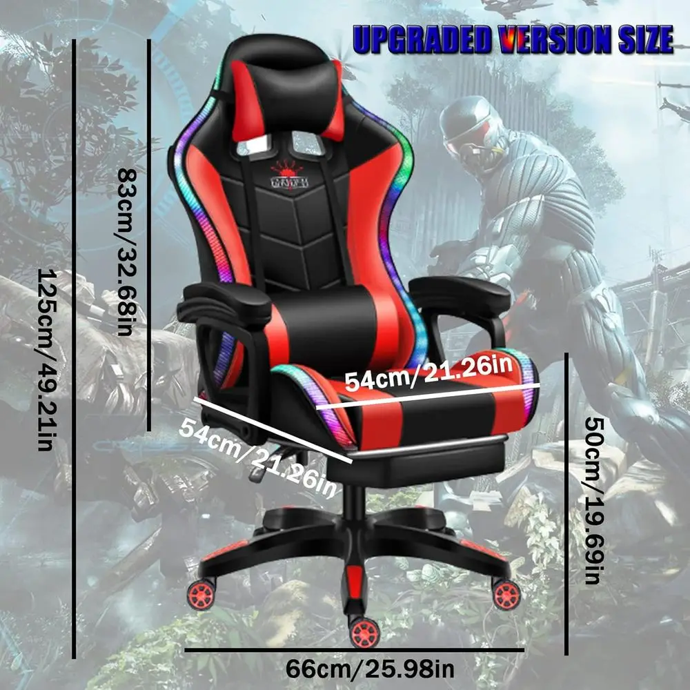 Ergonomischer Gaming-Stuhl mit – Rgb Gaming Chair Bewertung und Preis