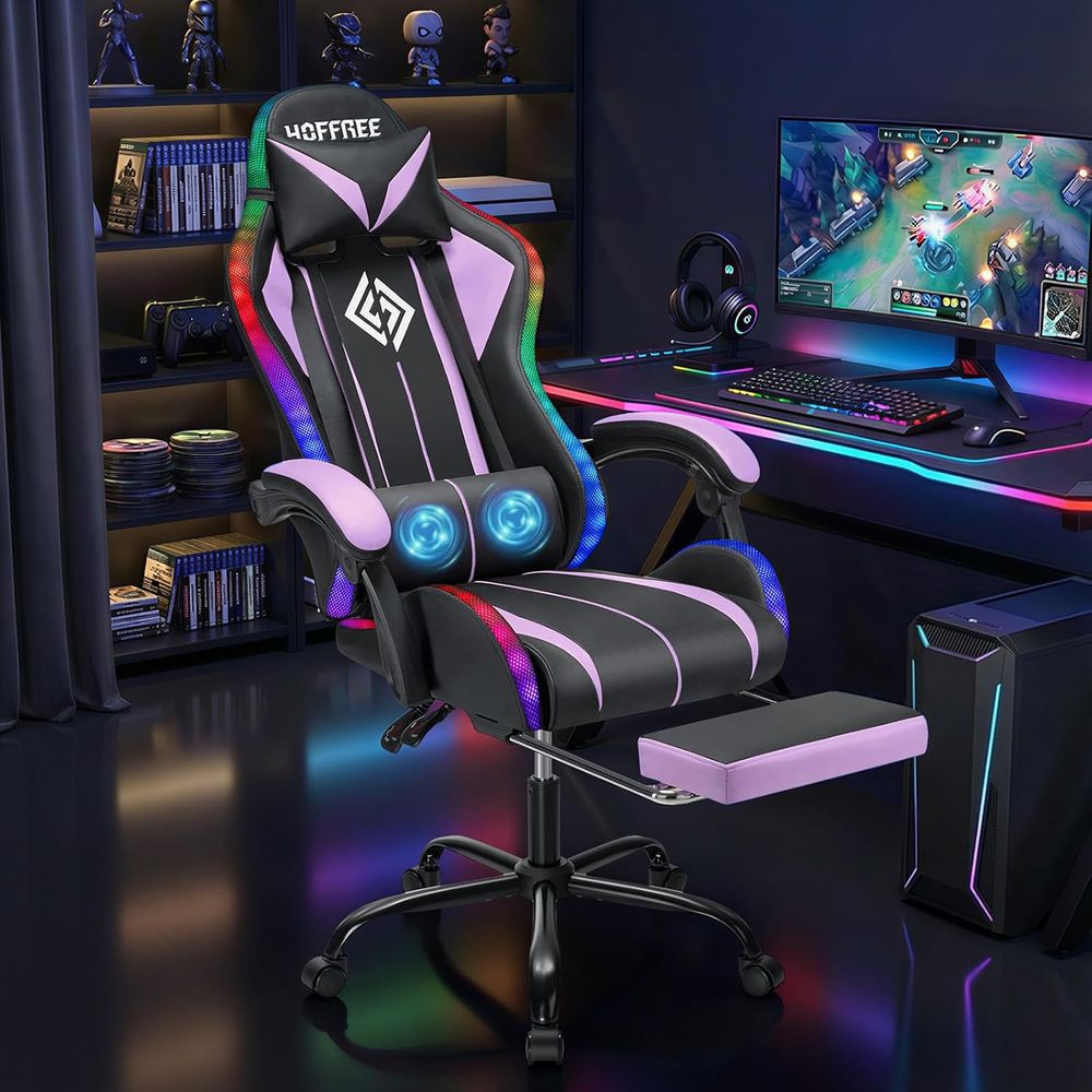Ergonomischer LED RGB Gaming-S – Rgb Gaming Chair Bewertung und Preis