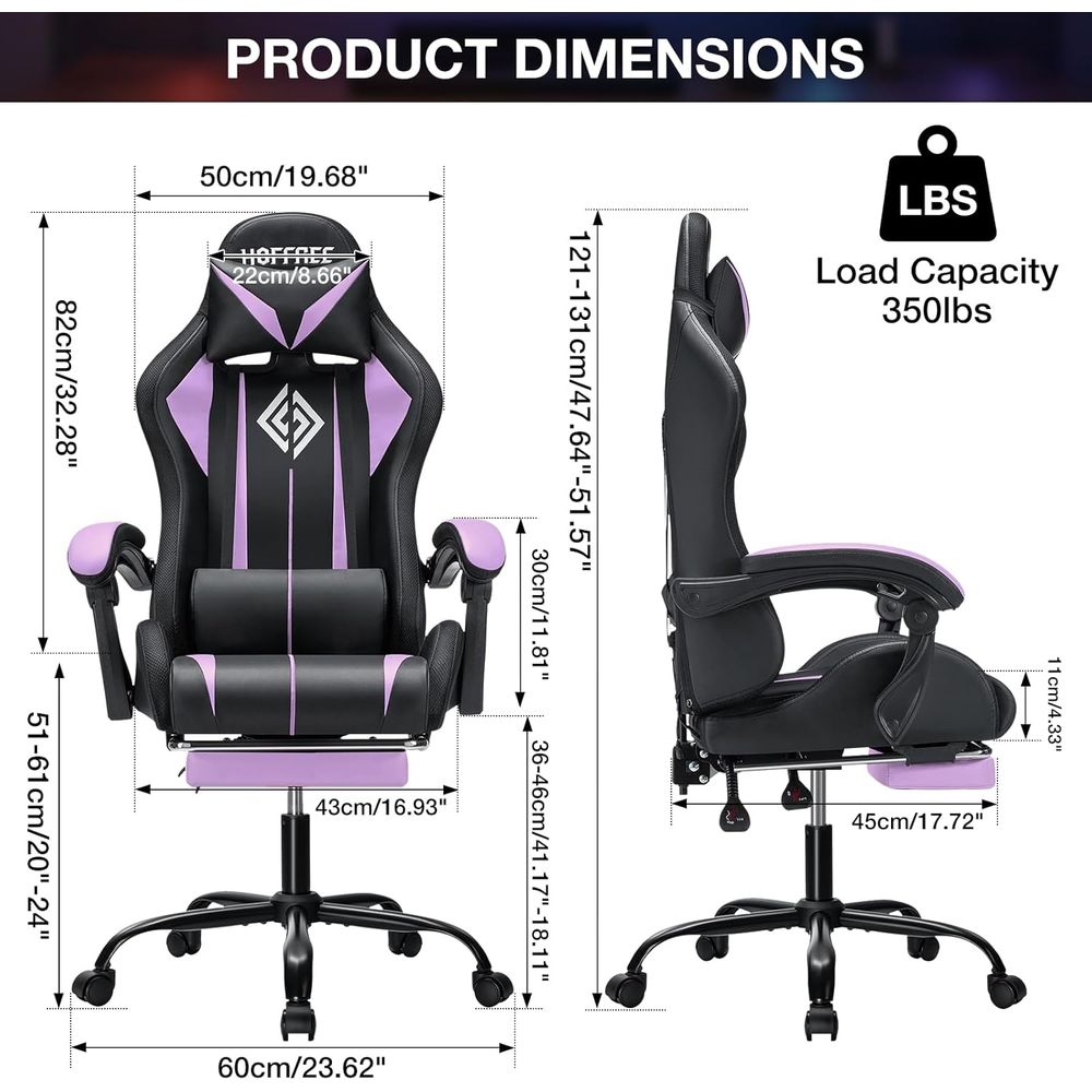 Ergonomischer LED RGB Gaming-S – Rgb Gaming Chair Bewertung und Preis
