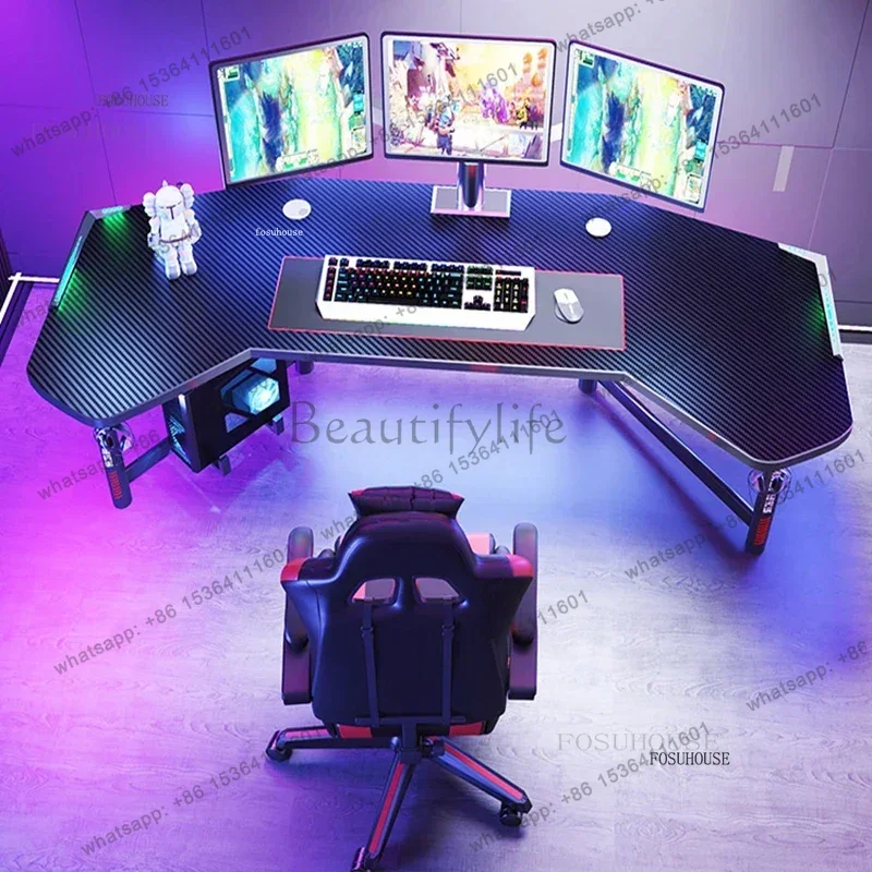Weißer Computertisch, Büromöbe – Esports Gaming Furniture Bewertung und Preis