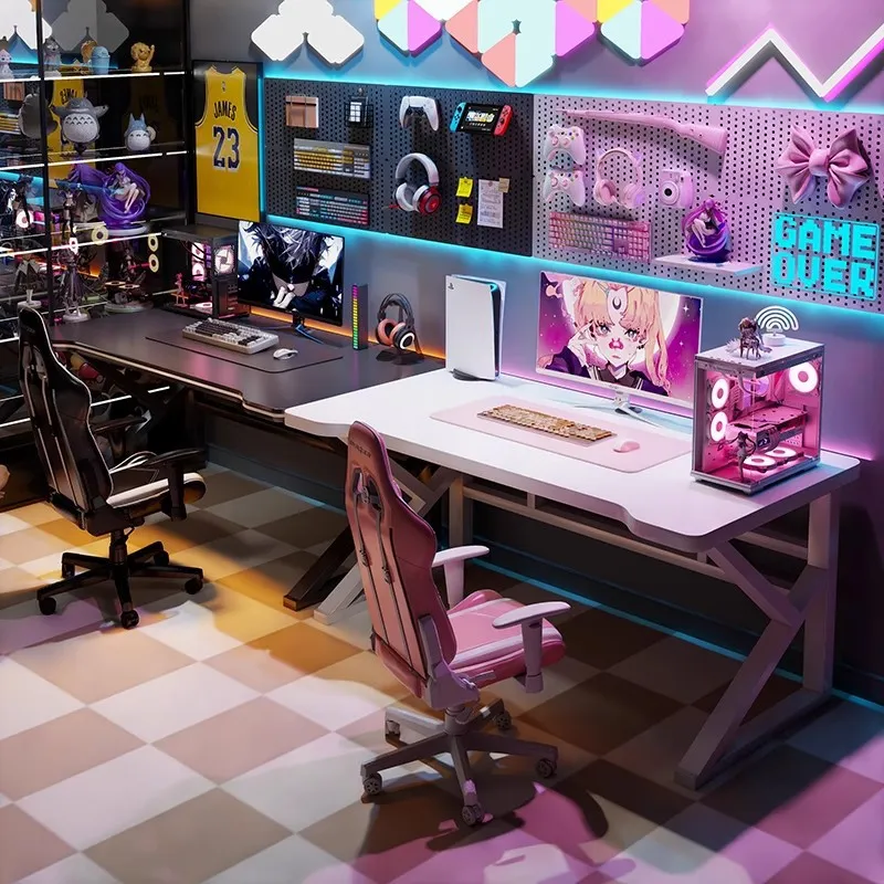 Doppelter E-Sports Gaming-Schr – Esports Gaming Setup Bewertung und Preis
