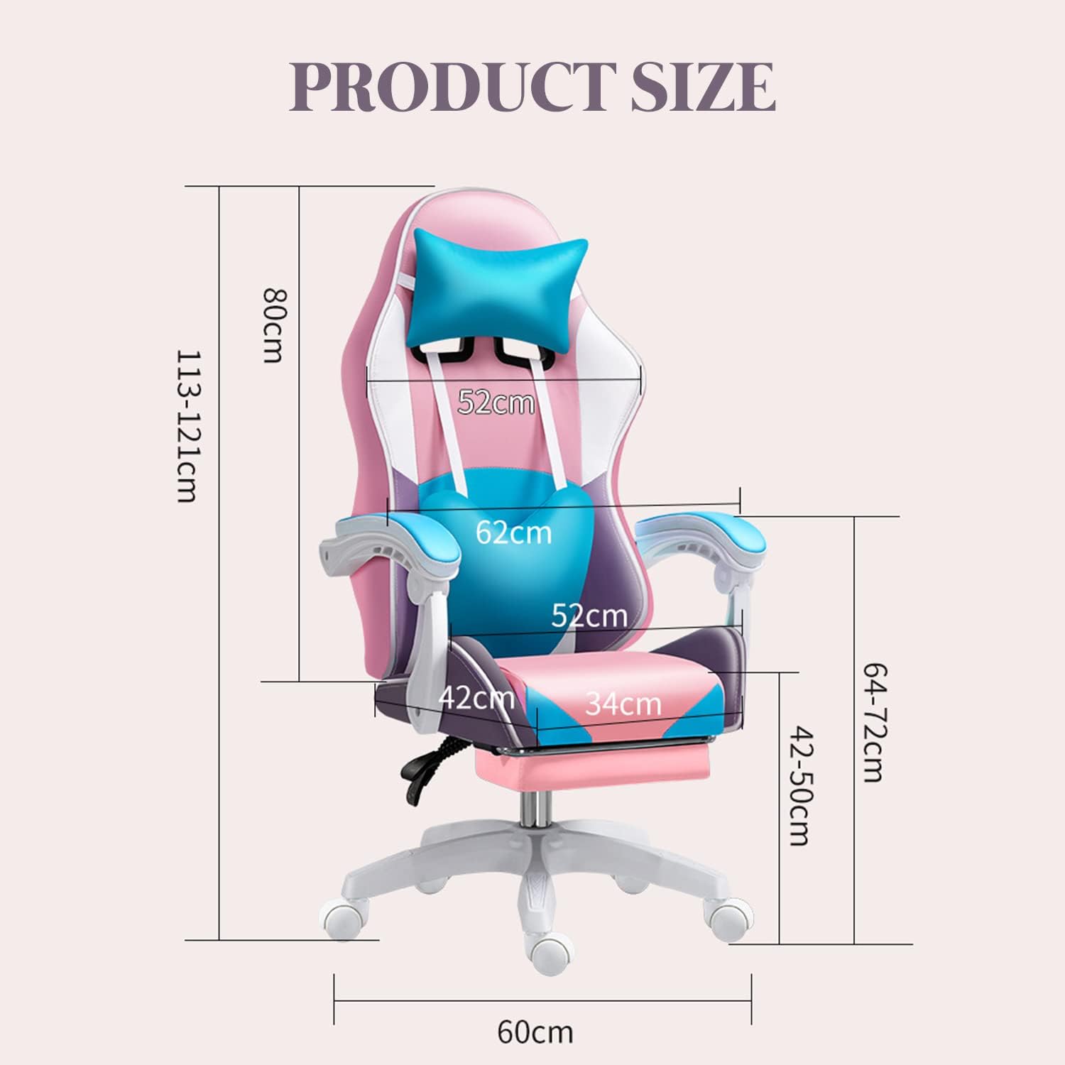 RGB-LED-Gaming-Stuhl für Erwac – Rgb Gaming Chair Bewertung und Preis